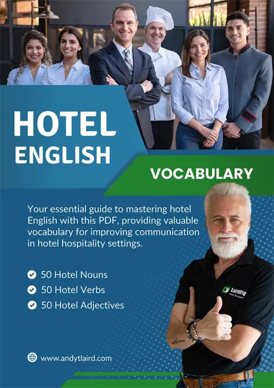 Hotel Vocabulary Toolkit Cover