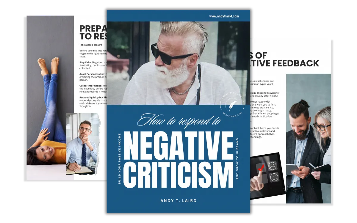 Respond to Negative Criticism Cover